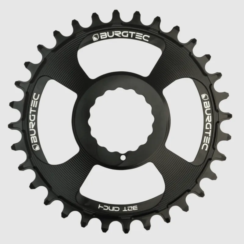 Pinion față pentru bicicletă BURGTEC Cinch Thick Thin Chainring ­30T­ Burgtec Black Doar azi